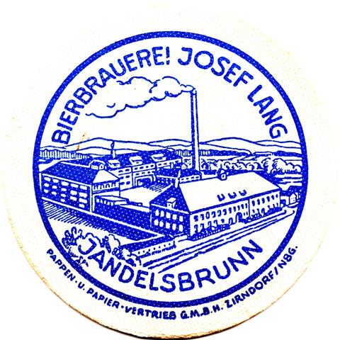 jandelsbrunn frg-by jandels rund 1ab (215-bierbrauerei-blau)